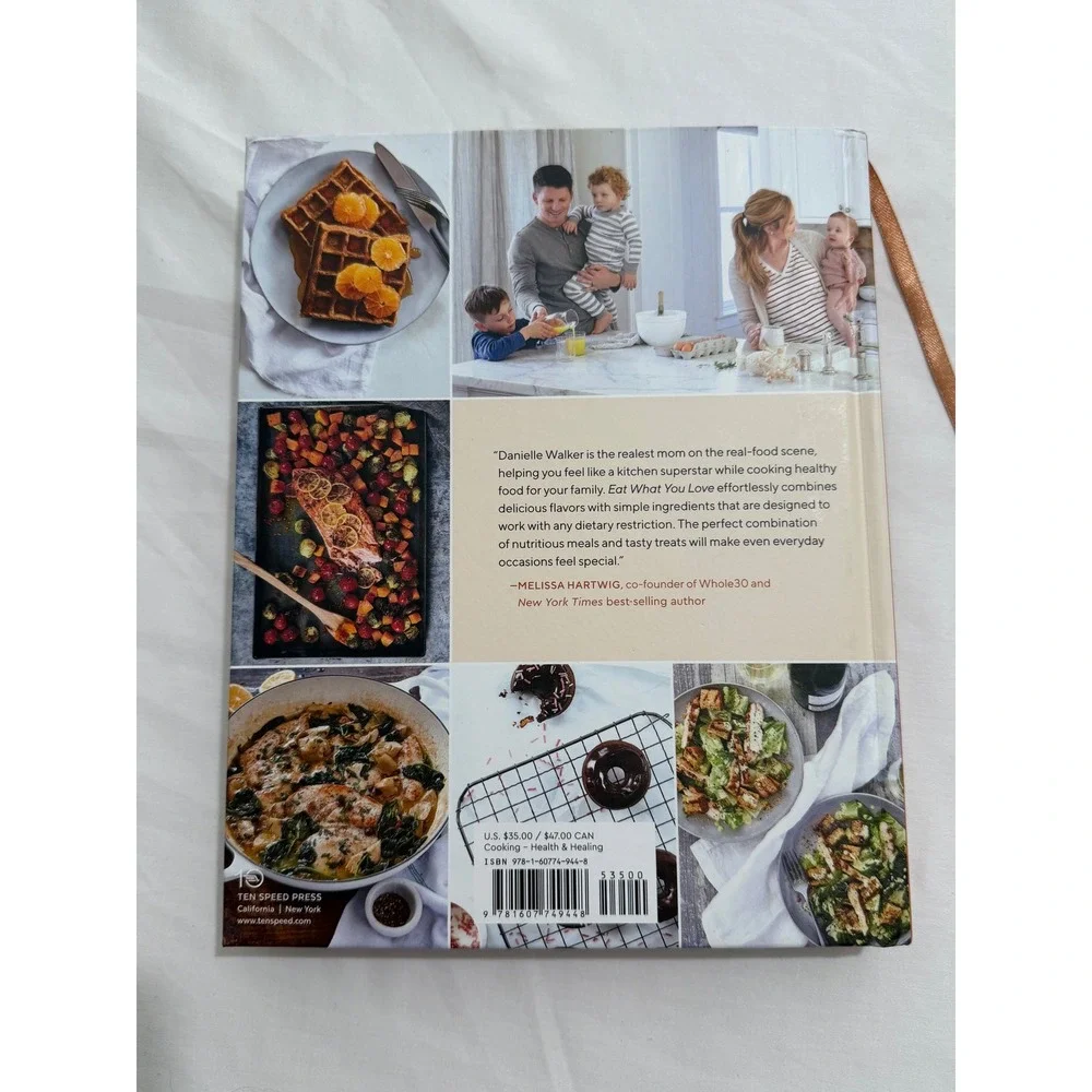 Danielle Walker Eat What You Love Cookbook Gluten-Free Dairy-Free Paleo Hardback